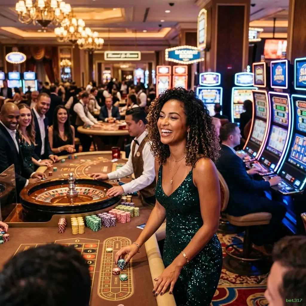 Imagem promocional do cassino online da bet317 mostrando jogos ao vivo