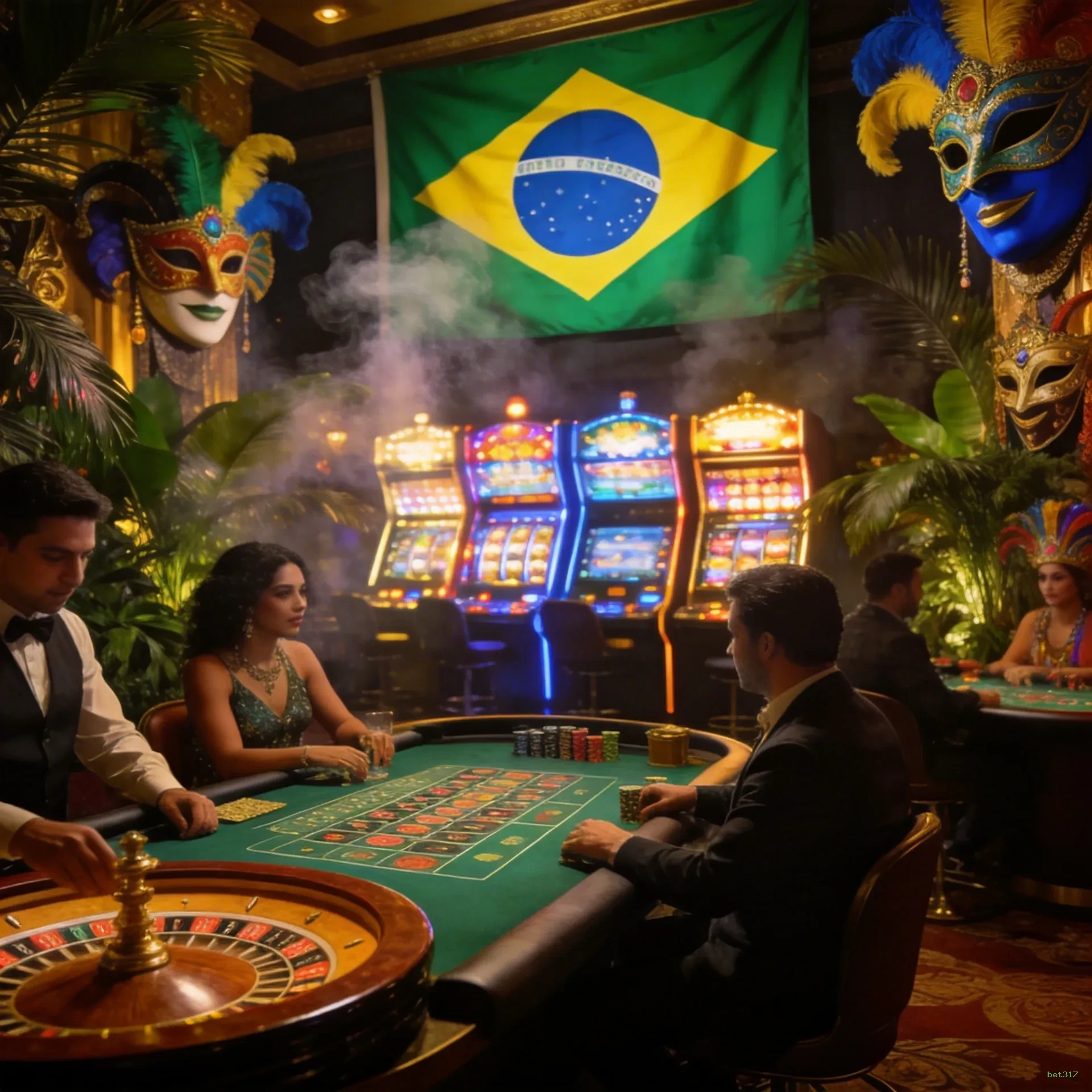 Imagem promocional de todos os jogos da bet317